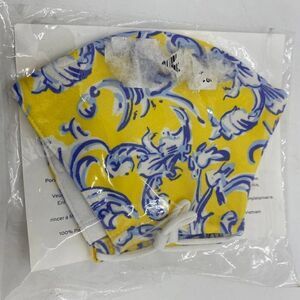 NEW Tory Burch Face Mask Non-Medical Grade Nose Wire Ear Loops Washable